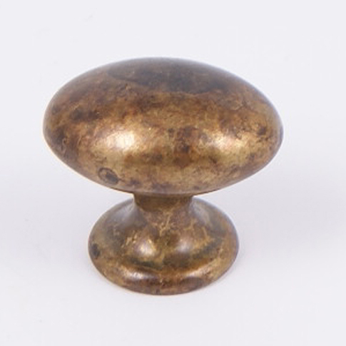 Knop ei-model antiek brons