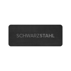 Logo-Schwarzstahl
