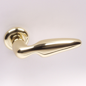 Deurkruk Morbida messing