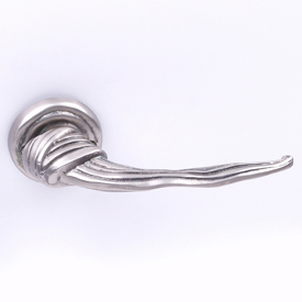 Deurkruk Temi antiek zilver